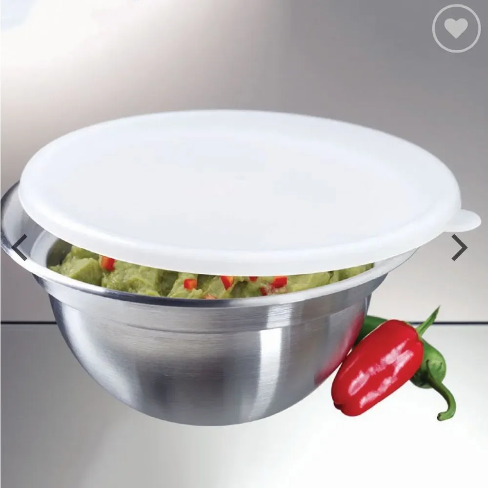 Prodyne Iced Dip 3 Piece Iced Stainless Steel & Acrylic Dip Cup With Lid